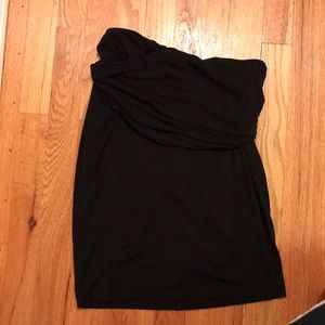 Donna Karan strapless top